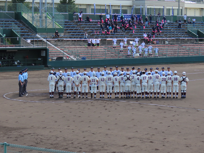 2022年09月10日 秋季青森県高等学校野球選手権大会 八戸地区予選会 敗者復活1回戦 対 八戸西